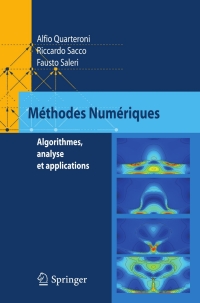 Immagine di copertina: Méthodes Numériques 9788847004955