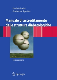 Cover image: Manuale di accreditamento delle strutture diabetologiche 3rd edition 9788847007307