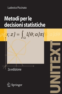 Cover image: Metodi per le decisioni statistiche 2nd edition 9788847010772