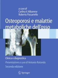 Imagen de portada: Osteoporosi e malattie metaboliche dell'osso 2nd edition 9788847013568
