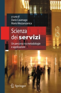 Omslagafbeelding: Scienza dei servizi 1st edition 9788847013636