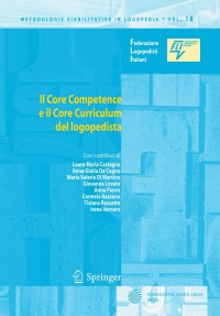 Omslagafbeelding: Il Core Competence e il Core Curriculum del logopedista 9788847014145