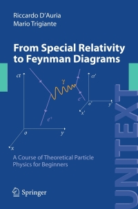 Immagine di copertina: From Special Relativity to Feynman Diagrams 9788847015036