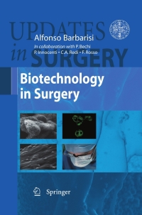 表紙画像: Biotechnology in Surgery 9788847016576