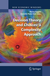表紙画像: Decision Theory and Choices: a Complexity Approach 1st edition 9788847017771