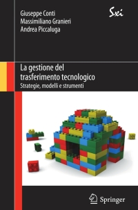 Cover image: La gestione del trasferimento tecnologico 9788847019010