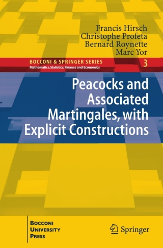 Imagen de portada: Peacocks and Associated Martingales, with Explicit Constructions 9788847019072