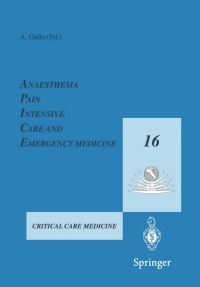 Cover image: Anaesthesia, Pain, Intensive Care and Emergency Medicine — A.P.I.C.E. 1st edition 9788847001763