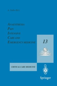 Titelbild: Anaesthesia, Pain, Intensive Care and Emergency Medicine — A.P.I.C.E. 9788847000513