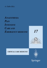 Cover image: Anaesthesia, Pain, Intensive Care and Emergency Medicine — A.P.I.C.E. 1st edition 9788847001947