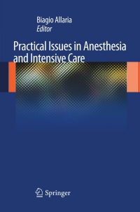 Cover image: Practical Issues in Anesthesia and Intensive Care 9788847024595