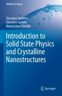 Cover image: Introduction to Solid State Physics and Crystalline Nanostructures 9788847028043