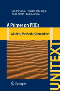 Cover image: A Primer on PDEs 9788847028616