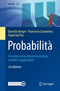 Imagen de portada: Probabilità 2nd edition 9788847040052