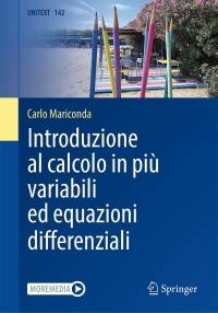 Cover image: Introduzione al calcolo in più variabili ed equazioni differenziali 9788847040212