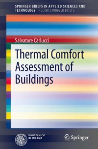 表紙画像: Thermal Comfort Assessment of Buildings 9788847052376
