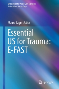 Cover image: Essential US for Trauma: E-FAST 9788847052734