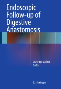 Titelbild: Endoscopic Follow-up of Digestive Anastomosis 9788847053694