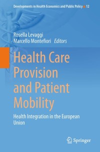 Titelbild: Health Care Provision and Patient Mobility 9788847054790