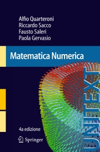 Cover image: Matematica Numerica 4th edition 9788847056435