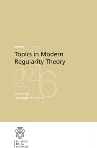Imagen de portada: Topics in Modern Regularity Theory 1st edition 9788876424267