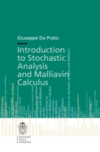 Imagen de portada: Introduction to Stochastic Analysis and Malliavin Calculus 9788876424977