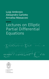 表紙画像: Lectures on Elliptic Partial Differential Equations 9788876426506