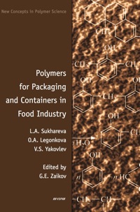 表紙画像: Polymers for Packaging and Containers in Food Industry 1st edition 9789004161436