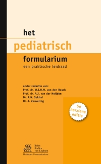 Cover image: Het pediatrisch formularium 5th edition 9789031368556