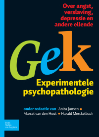 Imagen de portada: Gek, Experimentele psychopathologie 9789031376391