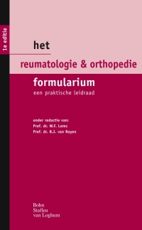 Cover image: Het reumatologie & orthopedie formularium 9789031381913