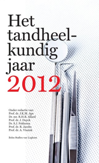 Omslagafbeelding: Het Tandheelkundig Jaar 2012 9789031389346