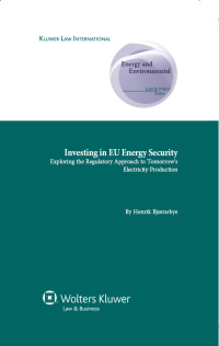 表紙画像: Investing in EU Energy Security 9789041131188