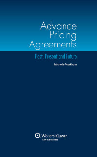صورة الغلاف: Advance Pricing Agreements 9789041140425
