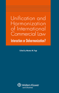 Imagen de portada: Unification and Harmonization of International Commercial Law 1st edition 9789041132826