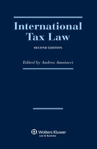 Cover image: International Tax Law 2nd edition 9789041137272