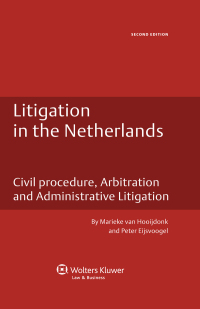 Omslagafbeelding: Litigation in the Netherlands 2nd edition 9789041141439