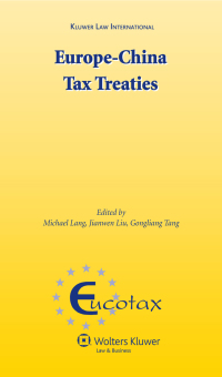 Cover image: Europe-China Tax Treaties 1st edition 9789041132161