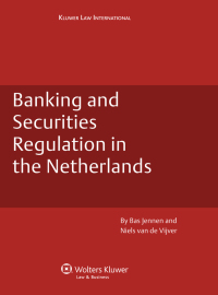 Titelbild: Banking and Securities Regulation in the Netherlands 1st edition 9789041128638