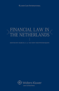 صورة الغلاف: Financial Law in the Netherlands 9789041128577