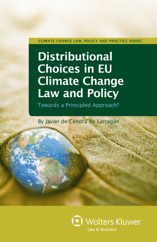 Cover image: Distributional Choices in EU Climate Change Law and Policy 9789041133373