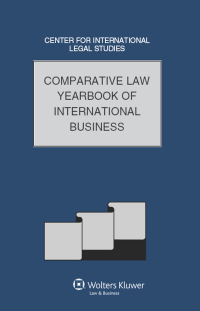 Imagen de portada: The Comparative Law Yearbook of International Business 1st edition 9789041133618