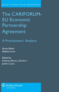 Imagen de portada: The CARIFORUM-EU Economic Partnership Agreement 1st edition 9789041132840