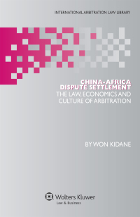 Imagen de portada: China-Africa Dispute Settlement 9789041136749