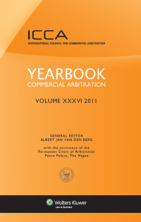 Imagen de portada: Yearbook Commercial Arbitration Volume XXXV - 2011 36th edition 9789041133670