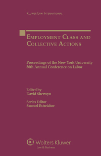 Imagen de portada: Employment Class and Collective Actions 1st edition 9789041125057