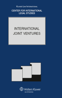 Cover image: International Joint Ventures 1st edition 9789041128003