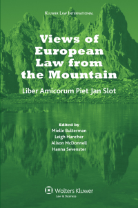 Imagen de portada: Views of European Law from the Mountain 1st edition 9789041128621