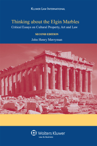 Cover image: Thinking about the Elgin Marbles 2nd edition 9789041128751