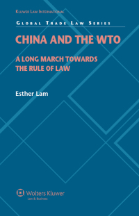 Titelbild: China and the WTO 9789041131447